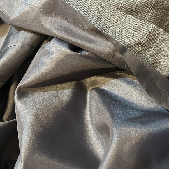 2 career wear knee length business suit fabric skirts no tags - Picture 5 of 5